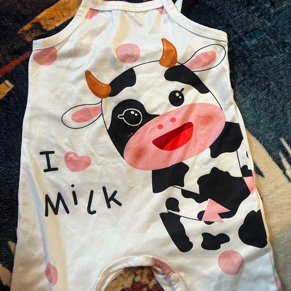 SHEIN Baby Romper with Colorful Print